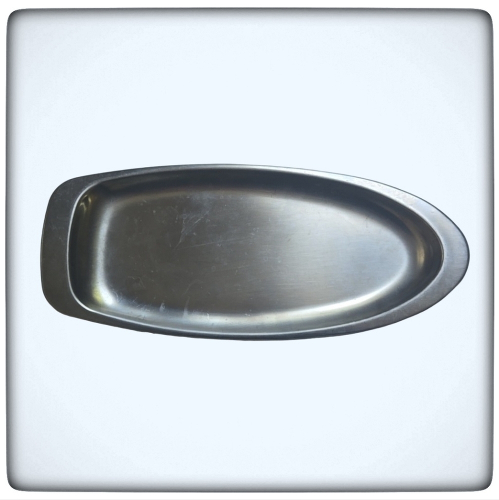West Bend Stainless Steel Serving Tray-OS